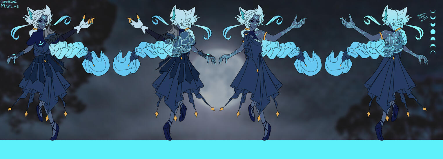 maelae (2022) Exordium character design
