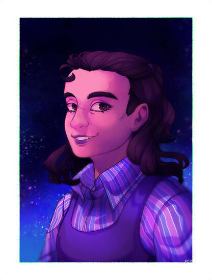 tone series (digital) (2023) digital illustration Piece made for Dark Star by Tony Maravilla