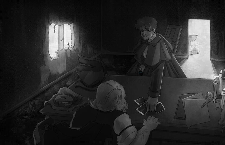 dark star (2) (2023) digital illustration Piece made for Dark Star by Tony Maravilla